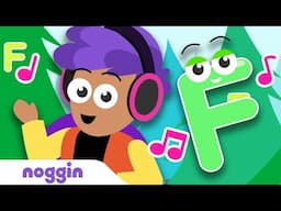 Letter F ABC Song w/ Forest Animals 🎵 Alphabet Preschool Learning Sing Along | Noggin