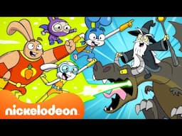 Super Duper Bunny League Fights A Dragon! 🐉 | NEW SERIES | Nickelodeon