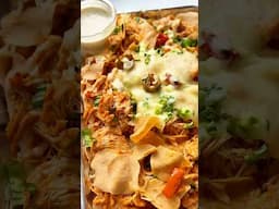 Buffalo Chicken Sheet Pan Nachos (High Protein)