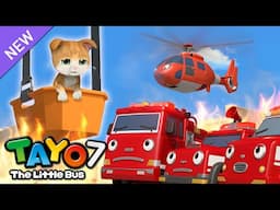 [NEW] Tayo S7 EP14 Exclusive! Rescue Team 24 Hours l Tayo English Episodes l Tayo the Little Bus