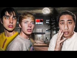 Overnight Investigating Sam And Colby's Most Haunted School (CAUGHT DEMON)