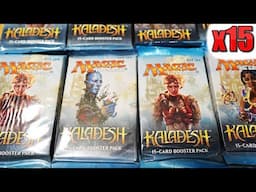 Opening 15x Kaladesh Booster Packs... hi again, again?