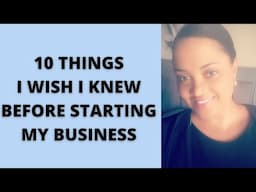 10 Things I Wish I Knew Before Starting a Candle  & Skincare Business