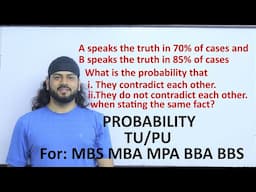 Probability - Basic Probability TU/PU MBS MA MPA BBS BBA Solution