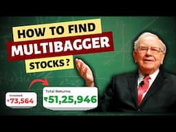 How to Find MULTIBAGGER Stocks? (Step by Step Tutorial)