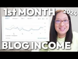 Shocking Results: New Niche Site's 1st Month Income Breakdown | how to make money blogging