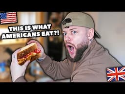 SHOCKED British Guy tries an American PB & J sandwich for the First Time!