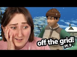 surviving winter while my sims live OFF THE GRID