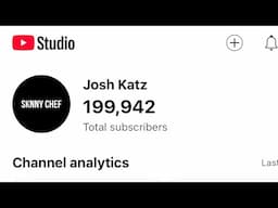 LIVE UNTIL WE HIT 200k SUBSCRIBERS 📈🍾