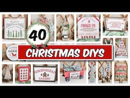 40 *BEST* Christmas DIYs | Easy & Affordable Holiday Decor With A High-End Look