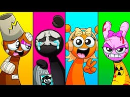 100 INCREDIBOX SPRUNKI ANIMATION COMPILATION!