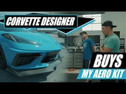 CORVETTE DESIGNER *BUYS* MY AERO KIT  *Headquarters Tour*