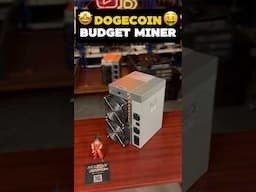 Budget Dogecoin Asic miner | Goldshell DG Max | #bitcoinmining #dogecoin