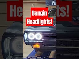 LED Headlights for Classic Cars by Bangin Headlights.  Install into my 69 Pontiac GTO #shorts