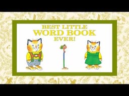 Read Aloud Books For Children - 'Richard Scarry's Best Little Word Book Ever' by Richard Scarry