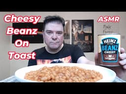 ASMR - Eating Cheesy Beanz On Toast For Lunch (Gentle Whispering)