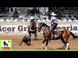 Junior Team Roping 3rd Go 🐂 2024 Spicer Gripp Memorial Roping