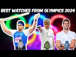 Reacting to the INSANE Wrist Watches from OLYMPICS! Neeraj Chopra, Yusuf Dikec, Djokovic & many more