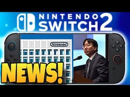 Nintendo Just Confirmed GREAT NEWS for Switch 2!