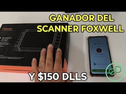 GANADOR DE ESCANER AUTOMOTRIZ FOXWELL Y $150 DLLS