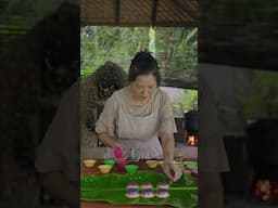 Koreans Living in Philippine Countryside Cook and Eat Filipino Dessert Sapin-Sapin Buhay Probinsya