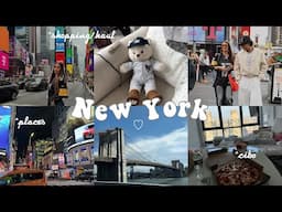 vlog a NEW YORK | haul + story time