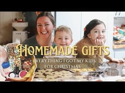 Simple Homemade Gifts & Everything I Got my Kids for Christmas!!