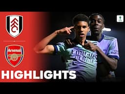 Arsenal vs Fulham | Highlights | U18 FA Youth Cup 31-01-2025