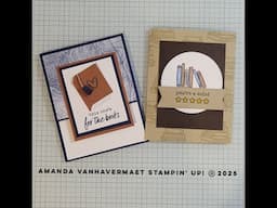 For the Books From Stampin' Up! Card Ideas