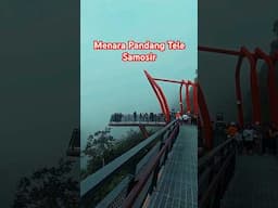 Menara Pandang Tele, Samosir #laketoba360 #danautoba #travel #samosir #sumut #shortvideo #panorama