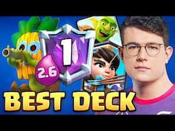 IMPOSSIBLE TO DEFEND! BEST LOG BAIT DECK in CLASH ROYALE!