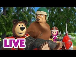 🔴 AO VIVO 👱♀️🐻 Masha e o Urso 😜 Dicas para crianças competitivas 🤠🚸 Masha and the Bear