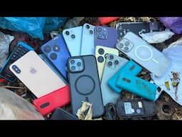 Wow!! Great!!🤫😱 iFound Many iPhone 13_14_15 Plus & Pro Max & Many orthers Phones at the Rubbish