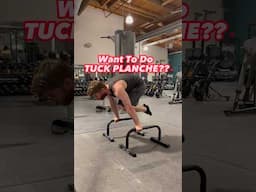 Having Trouble With TUCK PLANCHE?? - Simple Method #planche #calisthenics #fitnesstips