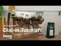 beanz.com | How to dial-in Pillar espresso by Workshop using the Dual Boiler™ | Sage Appliances UK