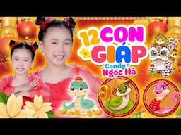 Mười Hai Con Giáp Remix - Bé Candy Ngọc Hà - Nhạc Thiếu Nhi Sôi Động Chào Mùa Xuân 2025