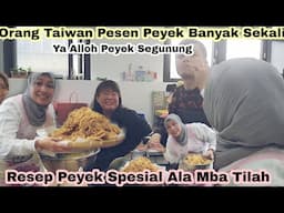 Orang Taiwan pesen Peyek Segunung⁉️Resep Peyek Ala Mba Tilah Super Renyah Anti Gagal