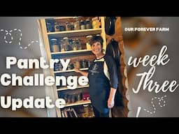 Three Rivers Pantry Challenge Update Week 3  ​⁠Come Cook With Me @ourforeverfarm