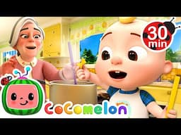 Pasta Party 🍝 | Cocomelon | Kids Cartoons & Nursery Rhymes | Moonbug Kids