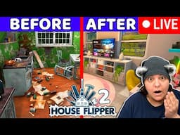 🔴Live: House Hoarder Cleanup! First Time Playing House Flipper