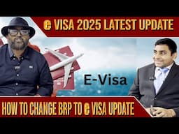 E Visa Latest Update 2025| How to Change BRP to e visa | London Thamilan