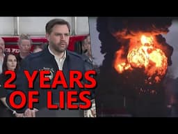 SICK Residents BLAST J.D. Vance's LIES to Them on 2nd Anniversary of East Palestine Derailment