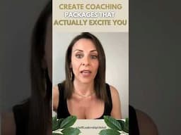 Create coaching packages that actually excite you! #shorts