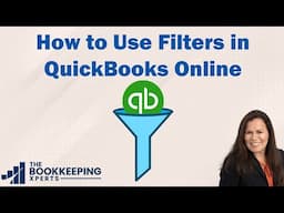 How to Use Filters QuickBooks Online