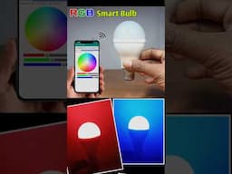 Smart RGB Bulb || How to Make Smart Bullet #shorts #smartbulb #smart