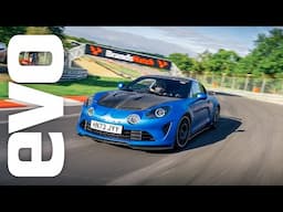 evo subscribers experience the new Alpine A110 R flat-out at Brands Hatch