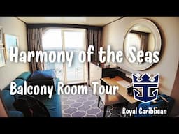 Royal Caribbean Harmony of the Seas Balcony Room Tour Ocean View