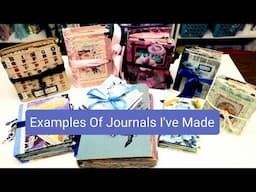 Examples Of Different Types Of Journals I've Made