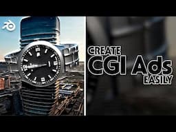 Create CGI Ads using VFX in Blender Easily