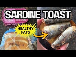 Sardine Toast: Mind-Blowing 2-Min Mediterranean Recipe 🐟 Budget-Friendly Game-Changer For Foodies! 🍞